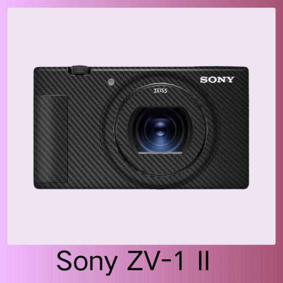Corpo da Sony ZV-1 II  - Pele câmera, adesivo câmera - com alta resistência a arranhões, à prova d'água e com design elegante.